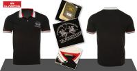 polo paris ralph lauren hommes tee shirt detail cotton 1a martina black